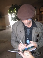 signing photo