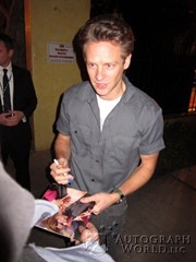 signing photo