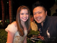 signing photo
