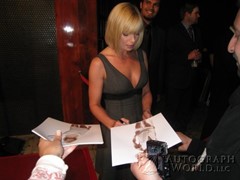 signing photo