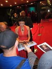 signing photo