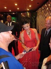 signing photo