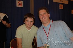 signing photo