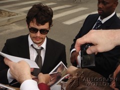 signing photo