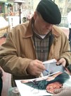 James Gandolfini signing proof