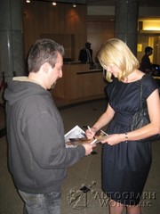 signing photo