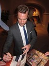James Van Der Beek signing proof