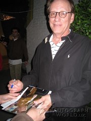 signing photo
