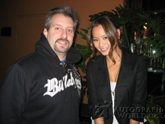 signing photo