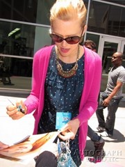 signing photo