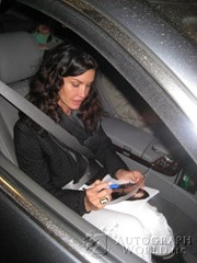 signing photo