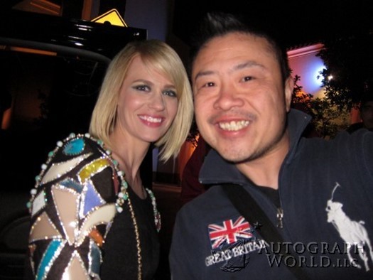 January Jones autograph