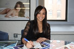signing photo