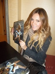signing photo