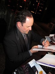 signing photo