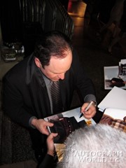 signing photo
