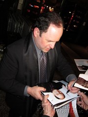 signing photo