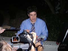 signing photo