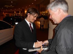 signing photo