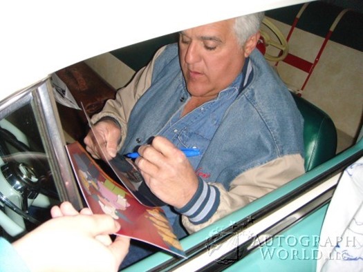Jay Leno autograph