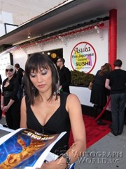 signing photo