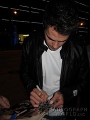 signing photo