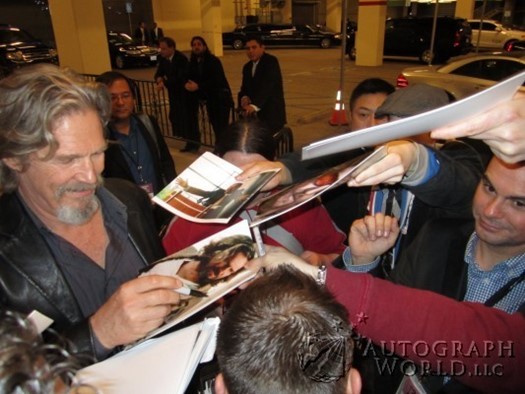Jeff Bridges autograph