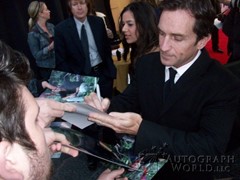 signing photo