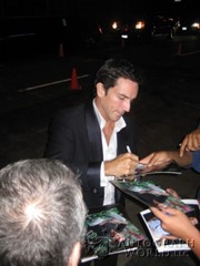 signing photo