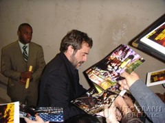 signing photo