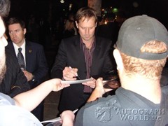 signing photo