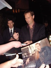 signing photo