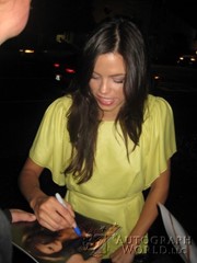 signing photo