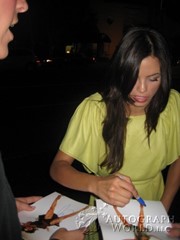 signing photo