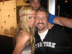 signing photo