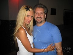 signing photo