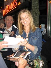 signing photo