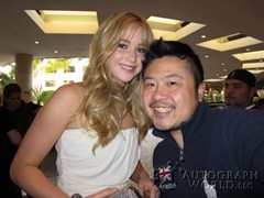 signing photo