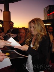 signing photo