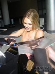 signing photo