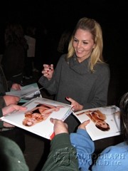 signing photo