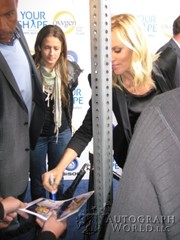 signing photo