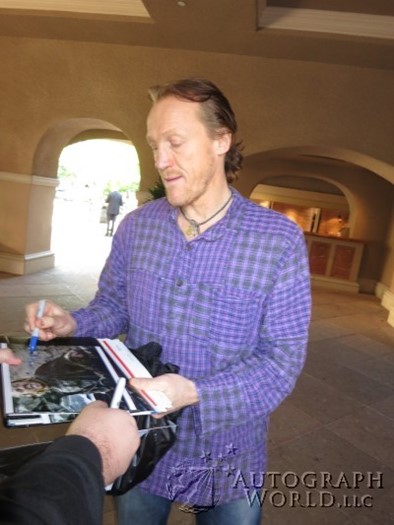 Jerome Flynn autograph