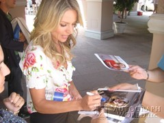 signing photo