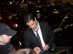 signing photo