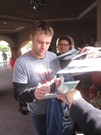 Jesse Spencer signing proof