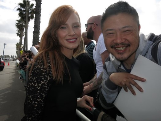 Jessica Chastain autograph