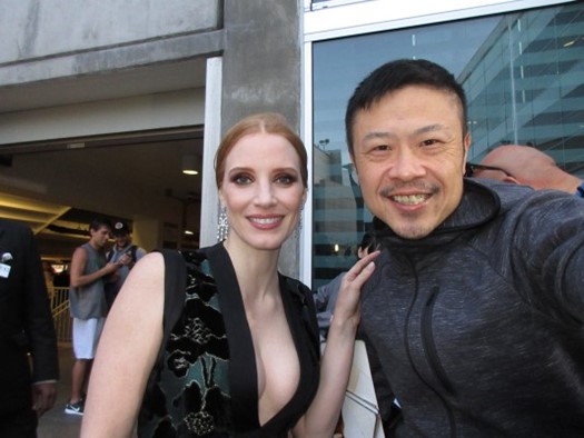 Jessica Chastain autograph