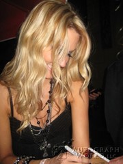 signing photo