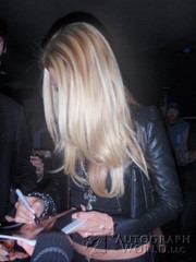 signing photo